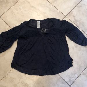 Navy Free People top